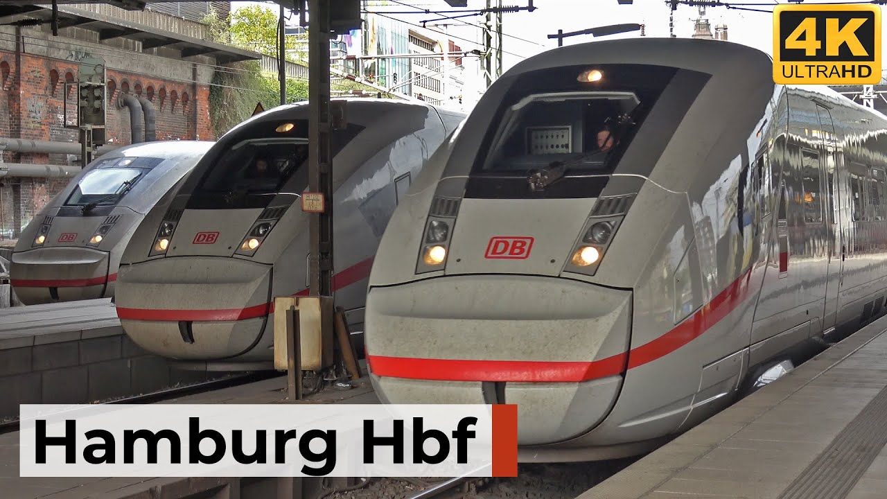 Hamburg Hbf 05.10.2025 - Herbstverkehr mit verspäteten Nachtzügen & internationalen Verbindungen