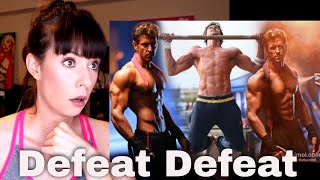 AMERICAN FAN GIRL reacts to DEFEAT DEFEAT Brand Film | HRX By Hrithik Roshan