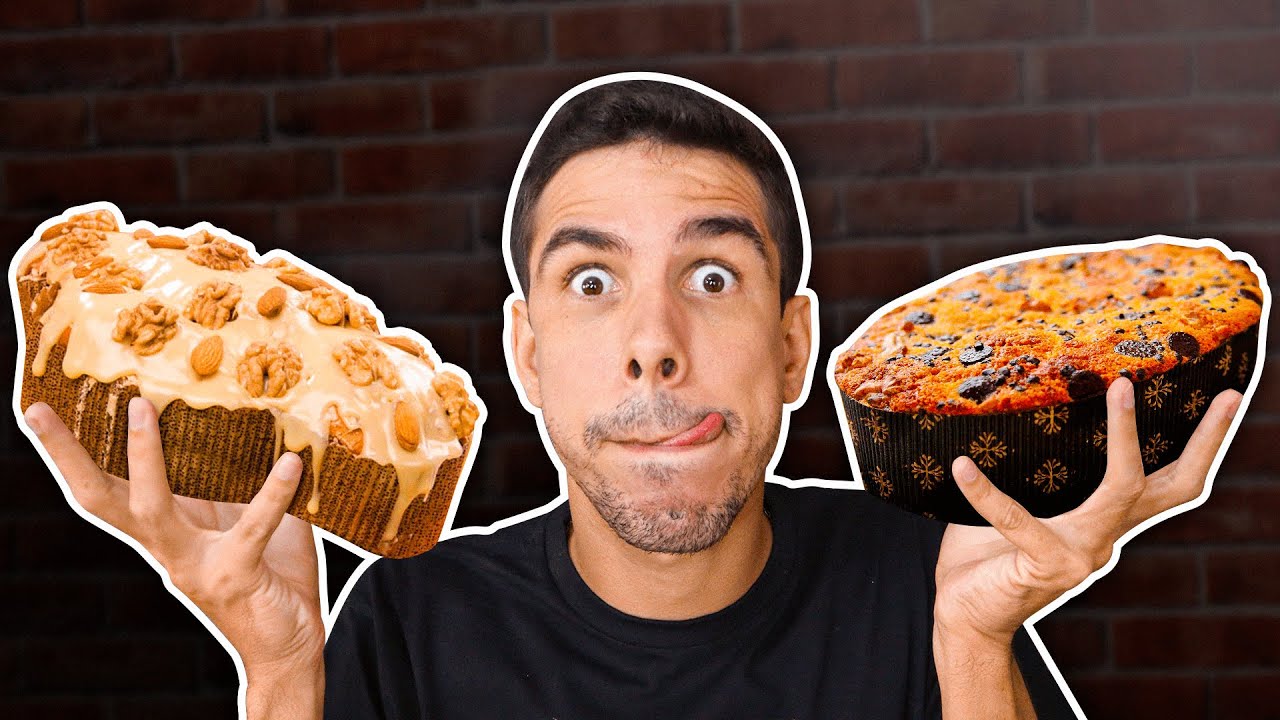 Experimentando Todas Colomba Pascais do Mercado (Teste de Sabor)