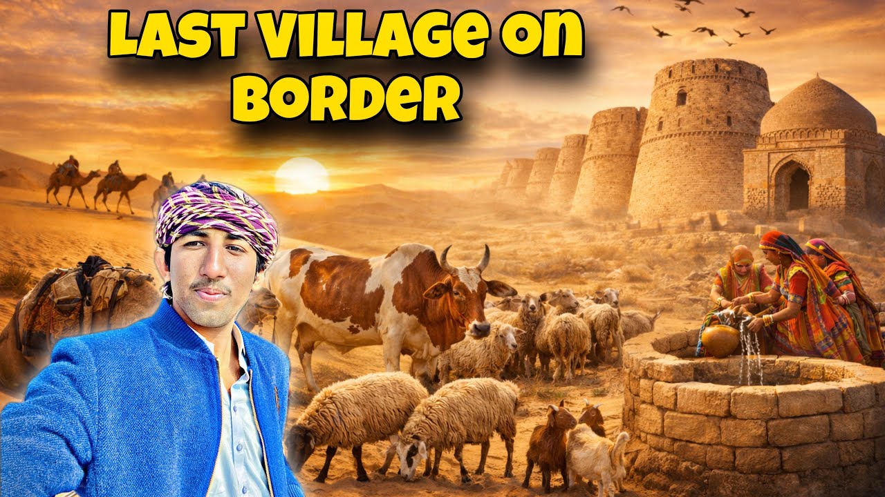 Last village in desert  on India Pakistan border zero line |Bijnot| Travel vlog 