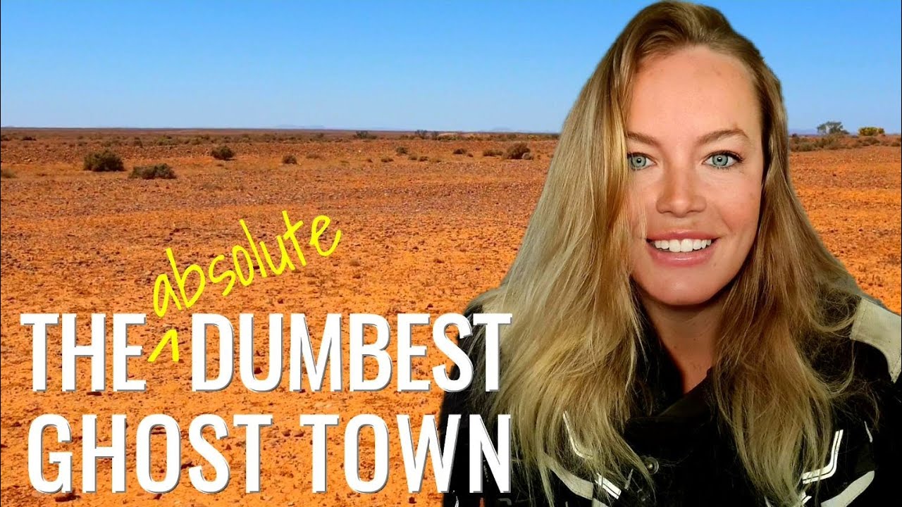 Motorcycling to an old abandoned Ghost Town The Absolute Dumbest Motorcycling to an old abandoned Ghost Town The Absolute Dumbest