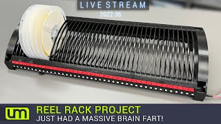LIVESTREAM: 2022.36 - Reel Rack Project - Brain Fart!
Ive been working on an a new Reel Rack storage project - Something I want to release as open source, and I just solved one of the missing things from my previous SAM racks that used to drive me nuts!
#storage #reels #opensource
If youd like to support me on my journey, please consider buying one of my products on tindie
https://www.tindie.com/stores/seonr/
or at
https://unexpectedmaker.com/shop
or by becoming a Patron at
https://www.patreon.com/unexpectedmaker
★ Join my Discord server
https://discord.com/invite/xAHpApP
★ Subscribing, Liking and Sharing my videos really makes a difference. If you are not subscribed, please consider it and then click the alarm button to be notified when I release new videos. Thanks!
★ FOLLOW ME
http://twitter.com/unexpectedmaker
https://www.facebook.com/unexpectedmaker/
https://www.instagram.com/unexpectedmaker/ LIVESTREAM: 2022.36 - Reel Rack Project - Brain Fart!