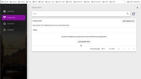 Digital Experience Monitoring - Chain of HTTP requests in canary test