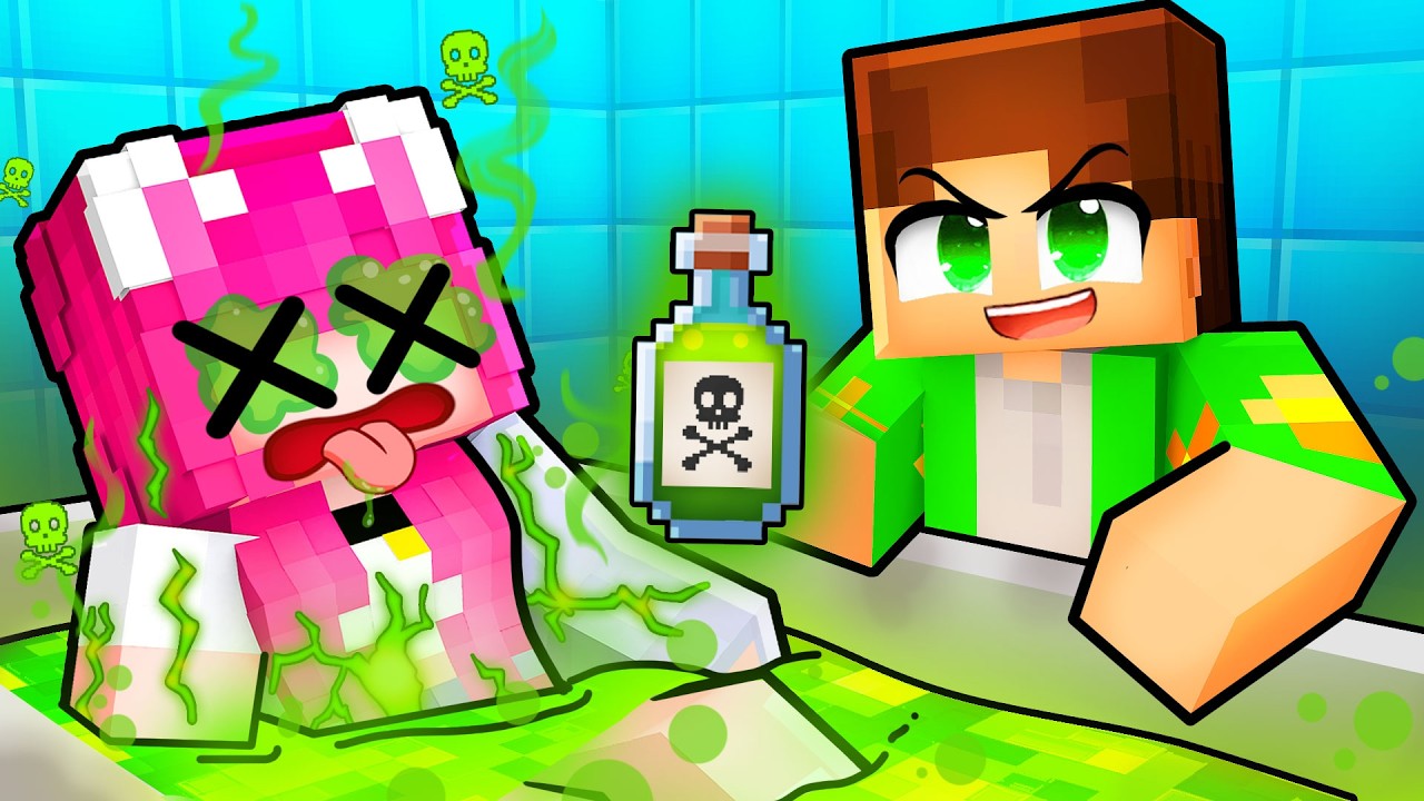Jakey si-a *OTRAVIT* CRUSH-ul pe Minecraft...