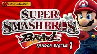 Super Smash Brothers Brawl - Random Battle #1 with Commentary