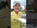 감사합니다👋💛 #lpga #golf #골프 #유해란 #우승