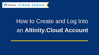[Quick Guide] How to Create and Log Into an Altinity.Cloud Account