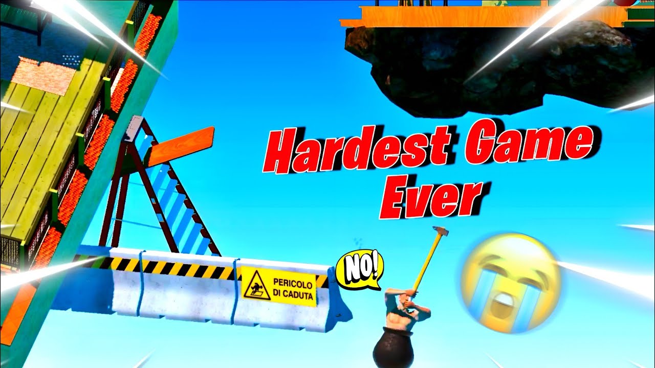 THE HARDEST GAME I'VE EVER PLAYED 😢 | GETTING OVER IT | KINGO GAMER