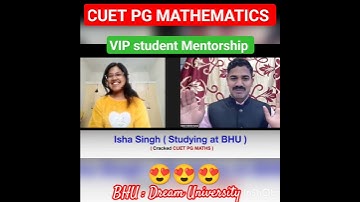BHU a Dream 😍 #cuetpgmaths #bhu CUET PG MATHEMATICS