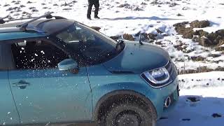 Suzuki S-Cross, Ignis, Grand Vitara & Dacia Duster Go Offroad. Snow, Ice, Mud & Rocks. Baiului