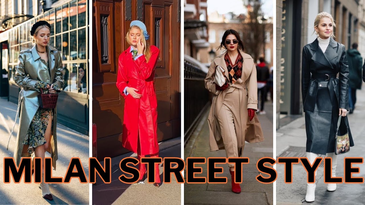 STREET FASHION OF MILAN / ️ ️/ WINTER FASHION IN MILAN YouTube