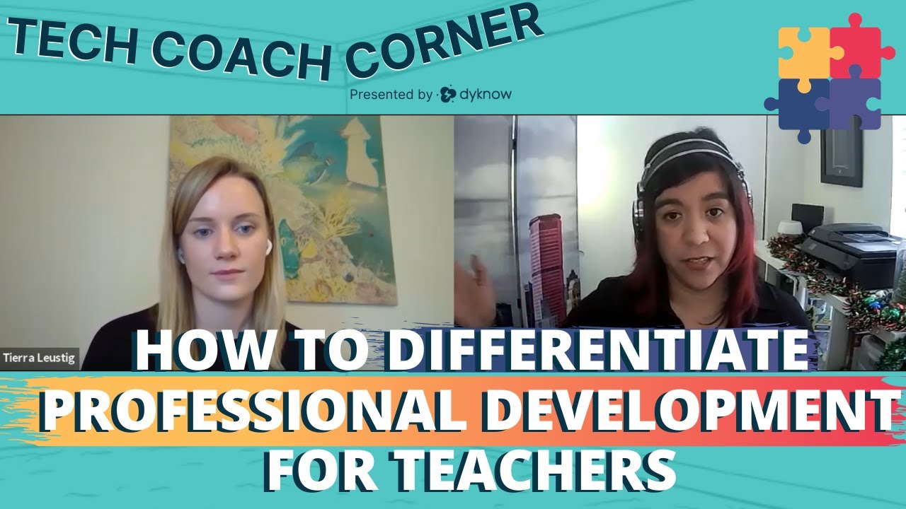 How to Differentiate Professional Development for Teachers