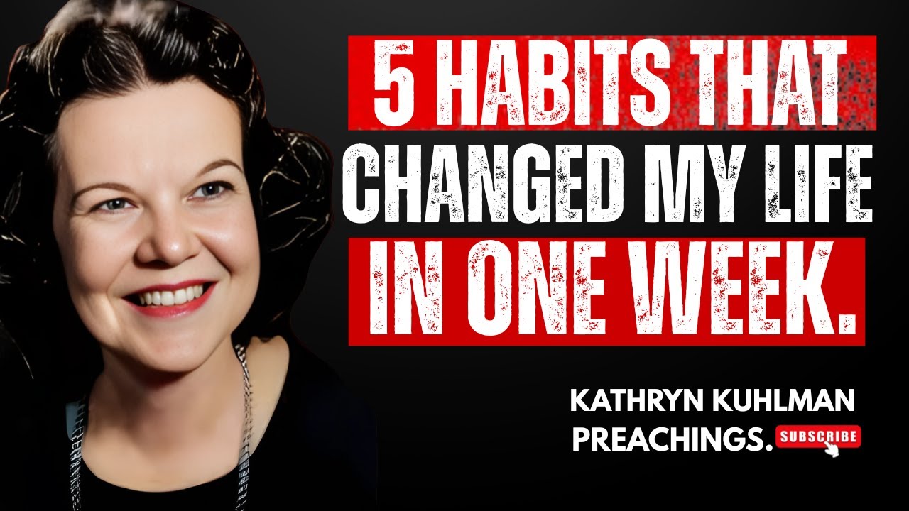 5 Habits That Changed My Life in Just 7 Days! (Do This for One Week ...