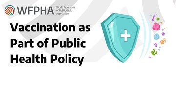 WFPHA | Immunization Webinar: Vaccination as Part of Public Health Policy with Dr. Walter Ricciardi