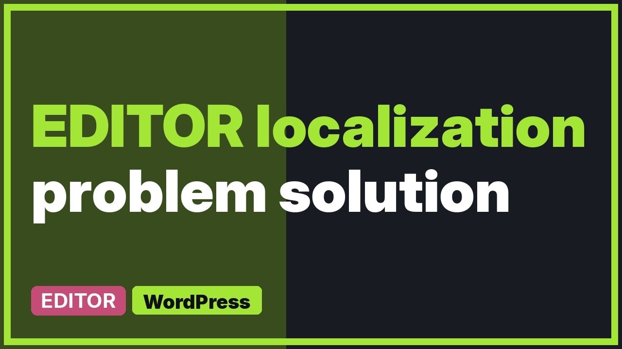 Wordpress: Tool bar in editor missing in WP - YouTube