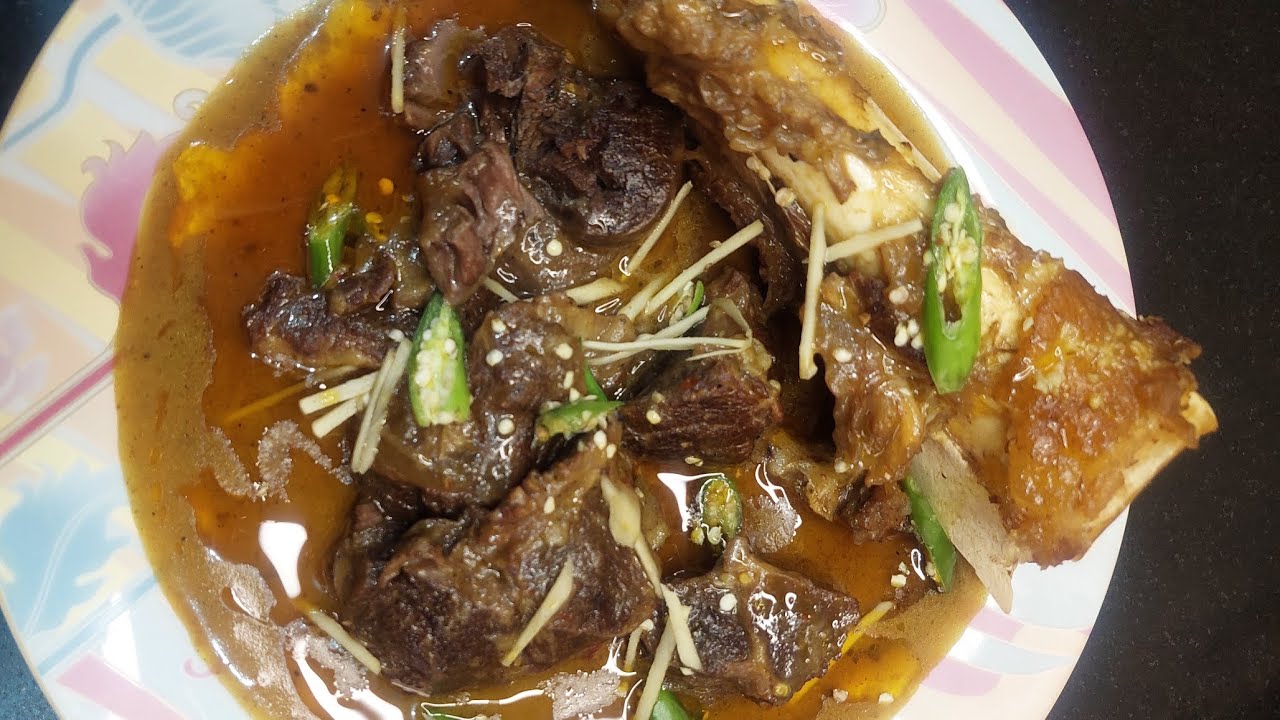 Beef nalli nihari recipe|Beef nihari recipe|winter jumma special 