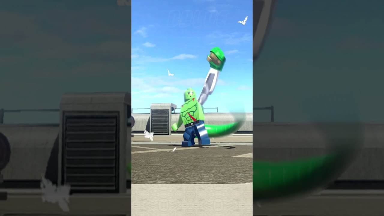 Lizard Transforms into Drax - LEGO Marvel Super Heroes