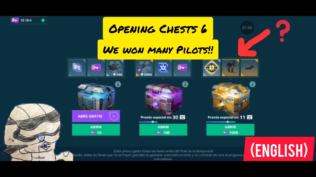 Opening Chests in the Black Market 6 - War Robots WR