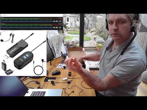 Testing a Budget USB Wireless UHF Headset/Lapel Mic