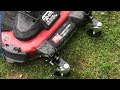 Installing Eazy Mow Swivel Wheels On A Toro Timemaster