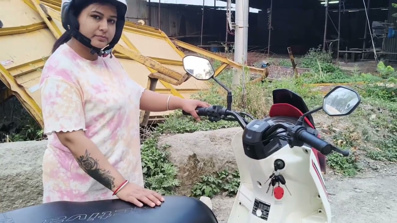 "पहाड़ों में लिंक रोड पर पहली बार – Scooty सीखने का दूसरा दिन"