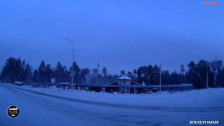 Гнилой перекресток в Югорске. 31.12.2014 год