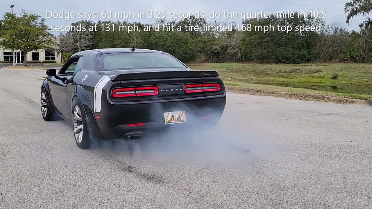 Watch: 2023 Dodge Hellcat Widebody Black Ghost 