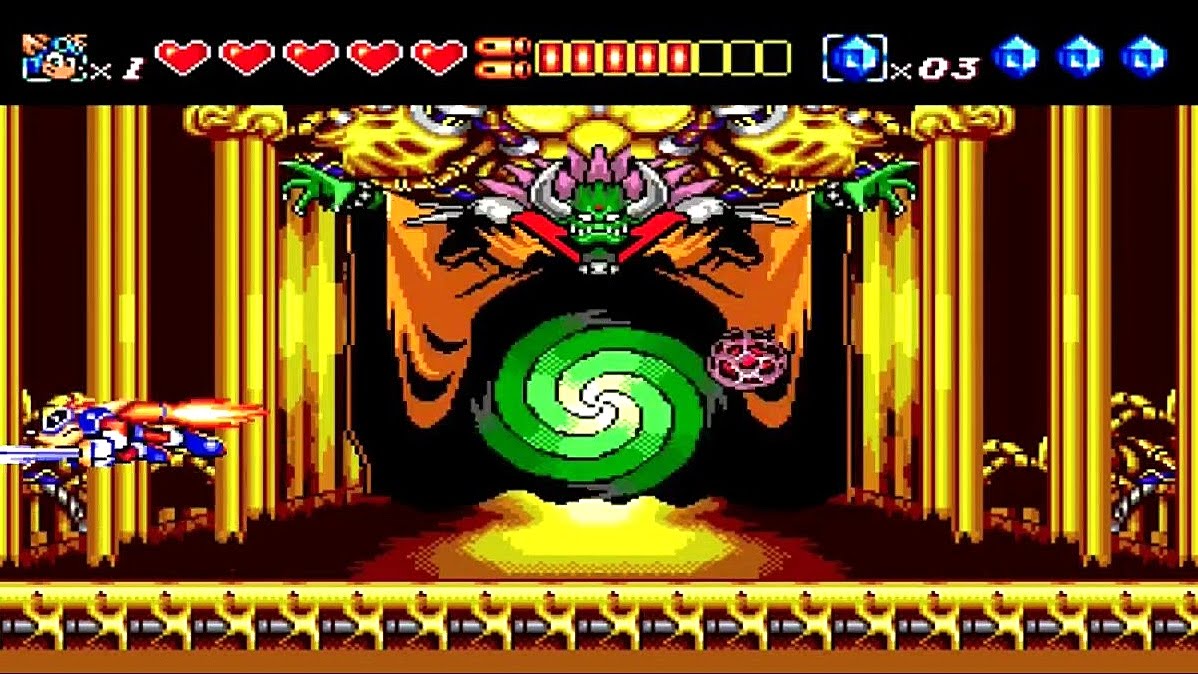 [OldiesIsTheBest] Genesis - Sparkster Stage 6 & Final Boss