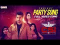 Tonight ( Party Song ) Full Video | CSI Sanatan | Aadi Sai Kumar, Misha Narang | Aneesh Solomon