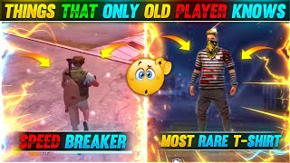 THINGS THAT ONLY OLD PLAYER KNOWS🤯YOU DON'T KNOW ABOUT😱🔥|| GARENA FREE #9