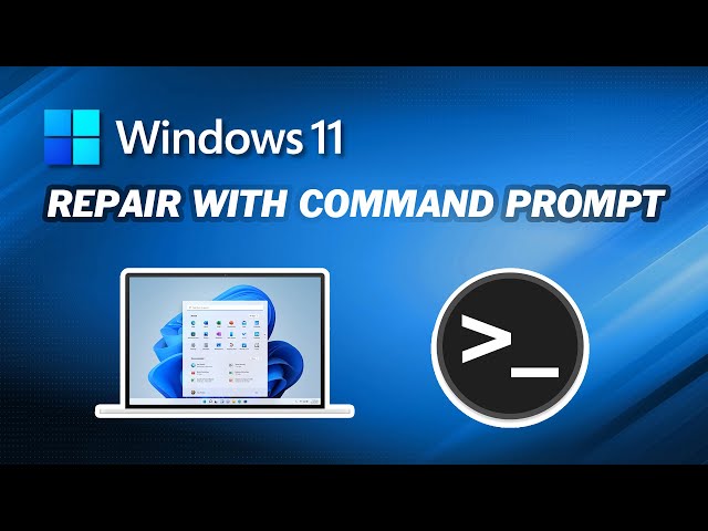 Repair Windows 11 with Command Prompt (SFC, DISM, etc)