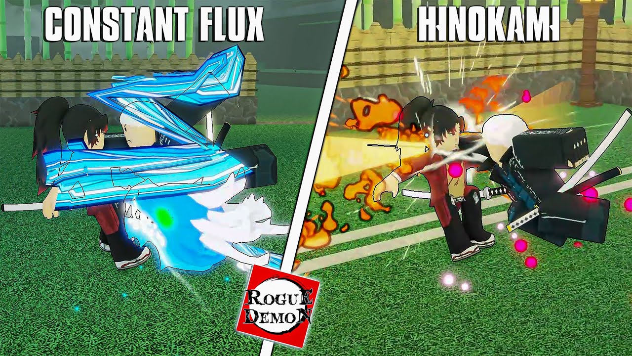 Constant Flux vs Hinokami Comparison - Rogue Demon