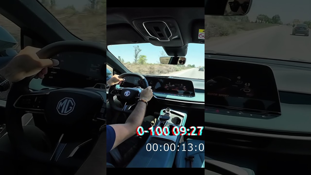 Mg7 0-100 Hızlanma Testi 