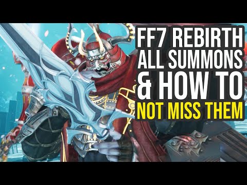 Final Fantasy 7 Rebirth All Summons & How To Get Them (FF7 Rebirth Summons)