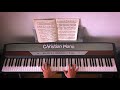 What a Beautiful Name - piano instrumental cover