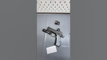 CZ Shadow 2 Compact, Trijicon SRO installation.Do you carry cocked and locked?? #edc #CZshadow #x300