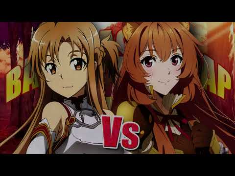 Asuna Yuuki vs Raphtalia || Batallas de Rap Random || Mido ft. Beth & Eris Thalyn. (AUDIO)
