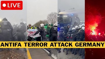 🚨 BREAKING: Germany Becomes WAR ZONE - Antifa ATTACK AfD Politicians - Gießen On Lockdown