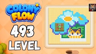 Colony flow Level 493 Walkthrough Solution