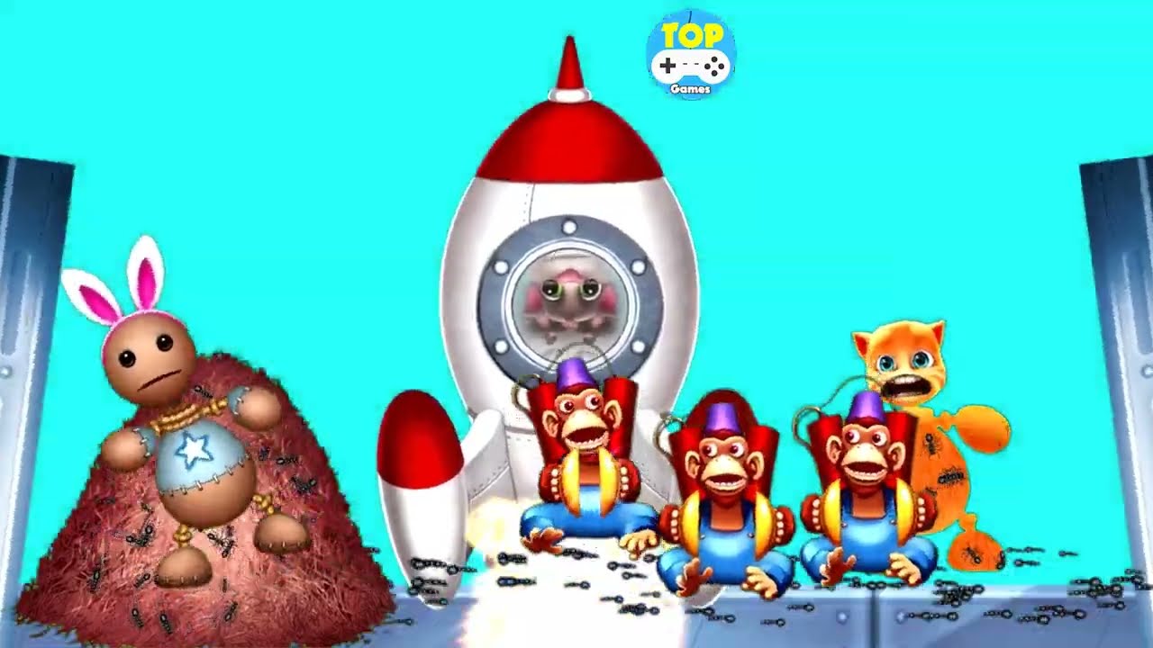 Tom,Ginger Buddy vs Anthill Animals VIP | Kick the Buddy