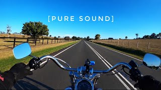 Harley-Davidson Softail [Pure Engine Sound] Afternoon Riding. screenshot 2