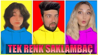 TEK RENK SAKLAMBAÇ | ROBLOX BROOKHAVEN ONE COLOR CHALLENGE | HAN KRAL EKİP