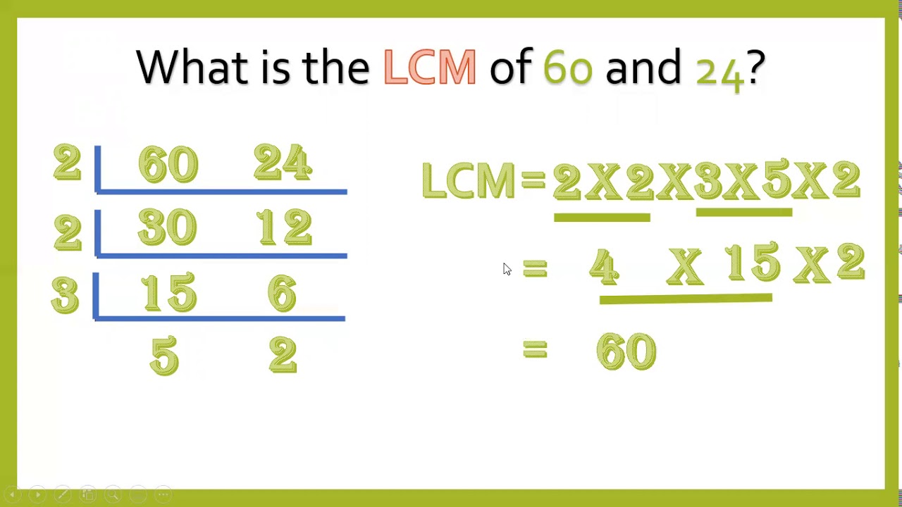 K-12: GRADE 5 - LEAST COMMON MULTIPLE (LCM) USING CONTINUOUS DIVISION/MATH&ACCTNG/unta makatabng