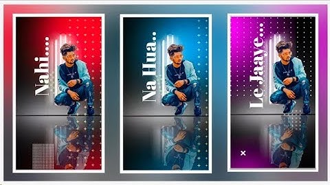 Latest trending light effect WhatsApp status editing | status editing 2021 | status kaise banaye