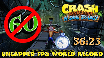 The lab 36:23 | Former Uncapped FPS World Record | Crash Bandicoot NST (PC)