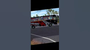 Komban Bombay Tourist Bus Mod In Bus Simulator Indonesia - Bussid Bus Mod - Bussid Car Mod - Bussid
