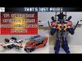 Cybertron Optimus Prime (Galaxy Force Convoy); Sonic Wing Mode Review! "That's Just Prime!" Ep 91