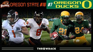 'War For the Roses' (#16 Oregon State vs. #7 Oregon, 2009 December 3)