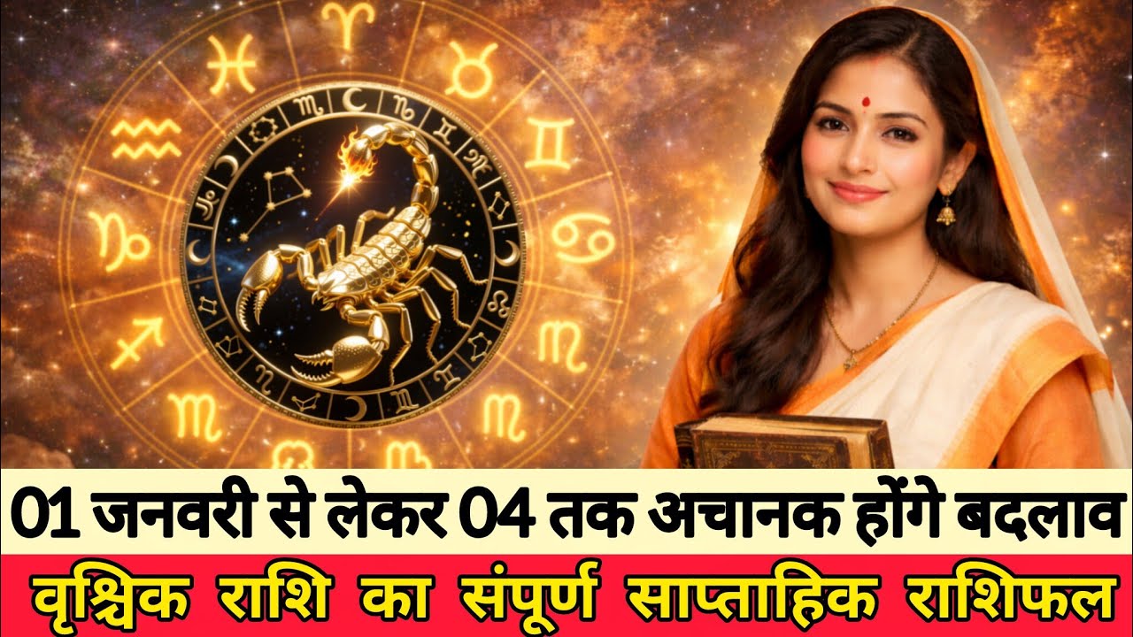 वृश्चिक राशि साप्ताहिक राशिफल | Vrishchik Rashi Weekly Horoscope Hindi | Jyotishi Kavita 