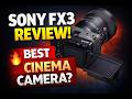 Sony FX3 Review 🔥 Best Full-Frame Cinema Camera for Filmmakers? (FX3 V2 Test)